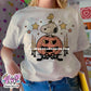 candle dog t-shirt