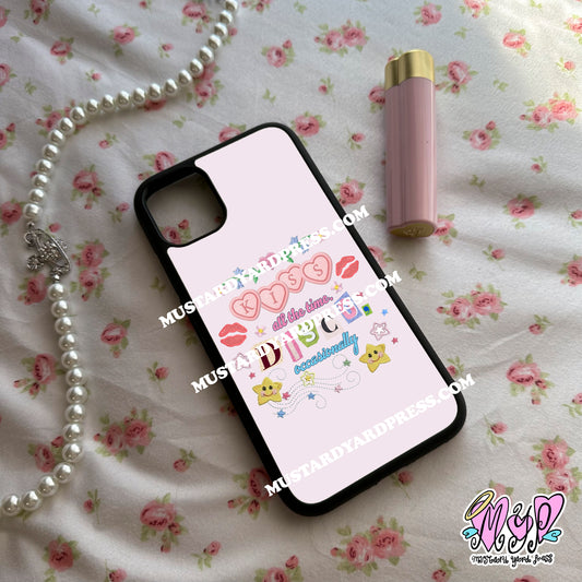 kiss disco patches phone case