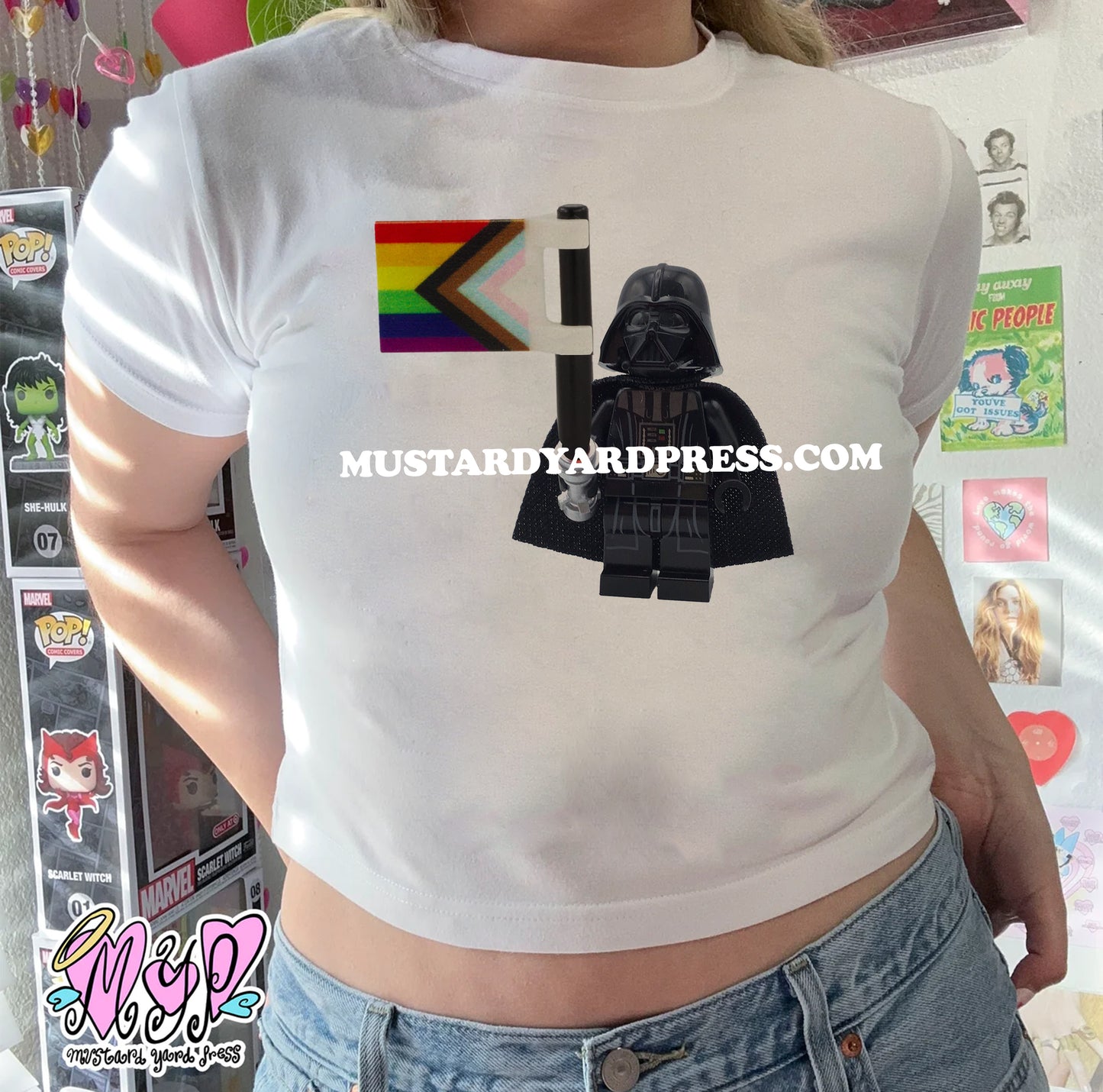 pride luke tote bag