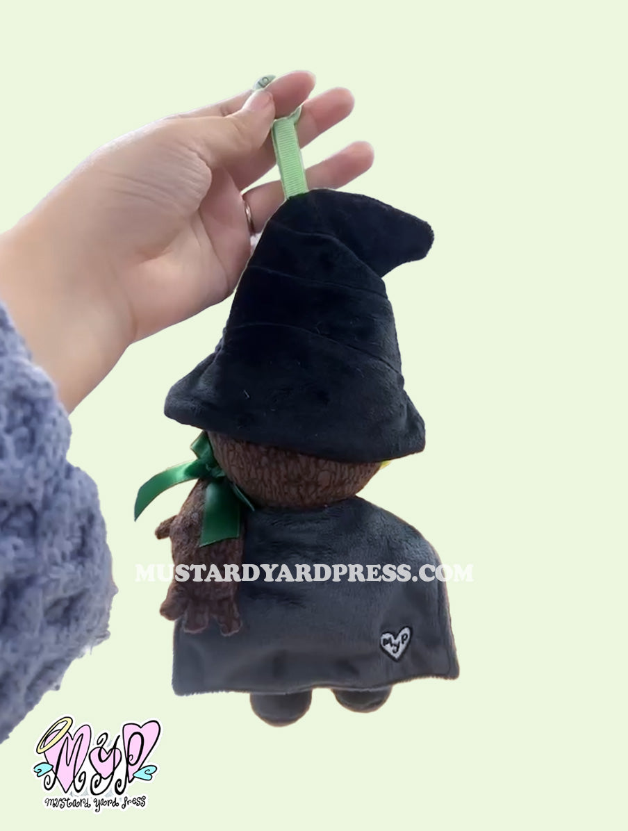 *PREORDER* green witch keychain plushie
