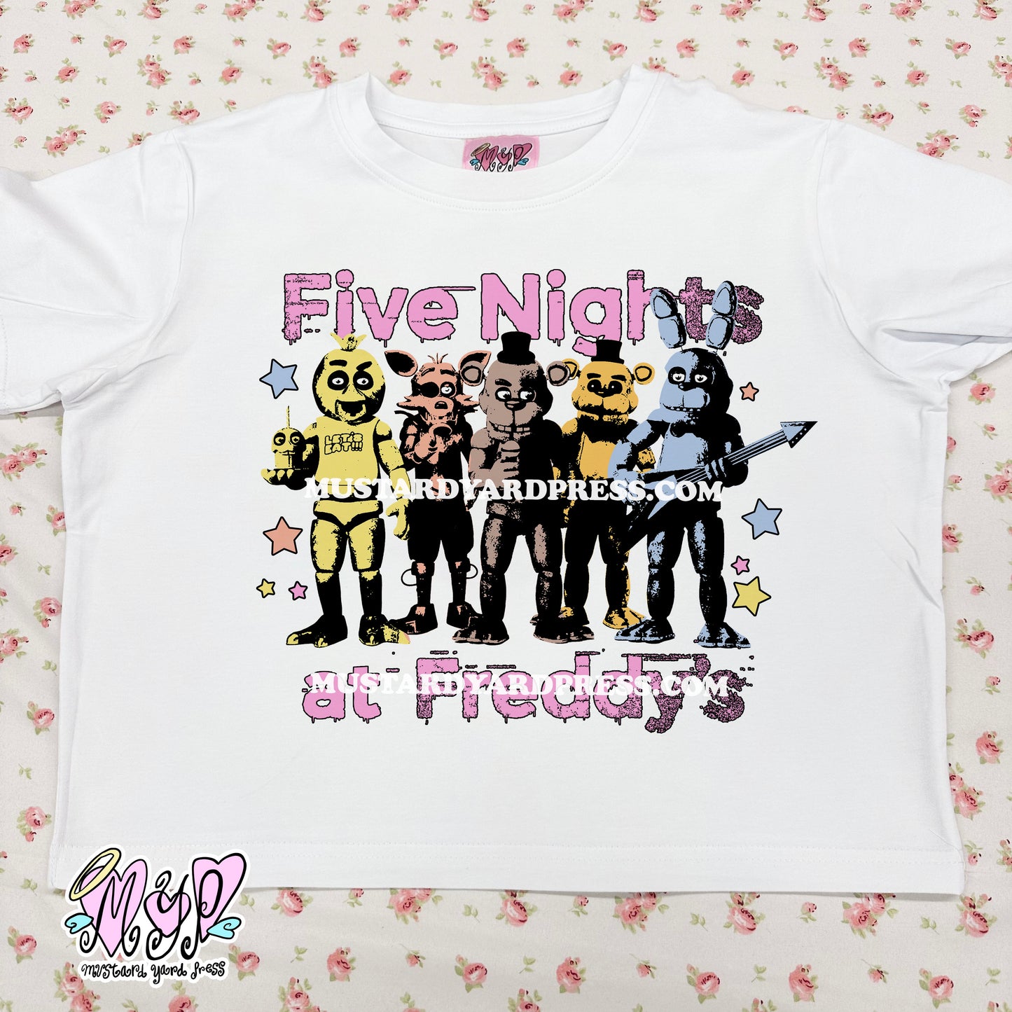 5 nights colors baby tee