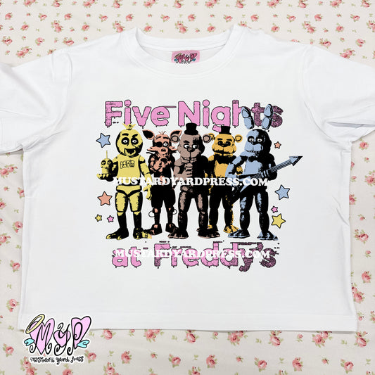 5 nights colors baby tee