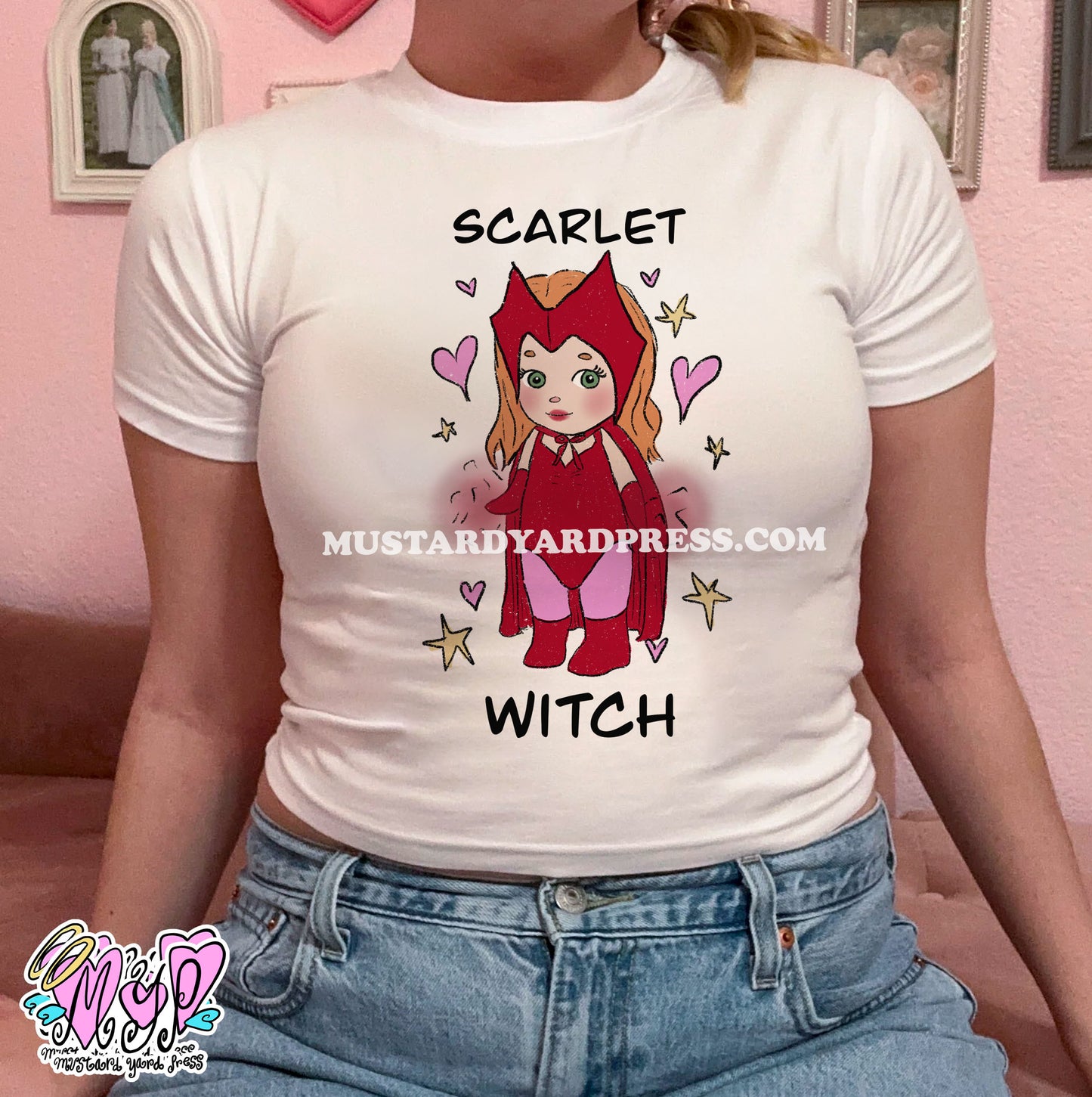 witch cutie cropped cami & baby tee