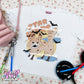 galaxy halloween cat baby tee