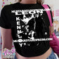 leon collage baby tee