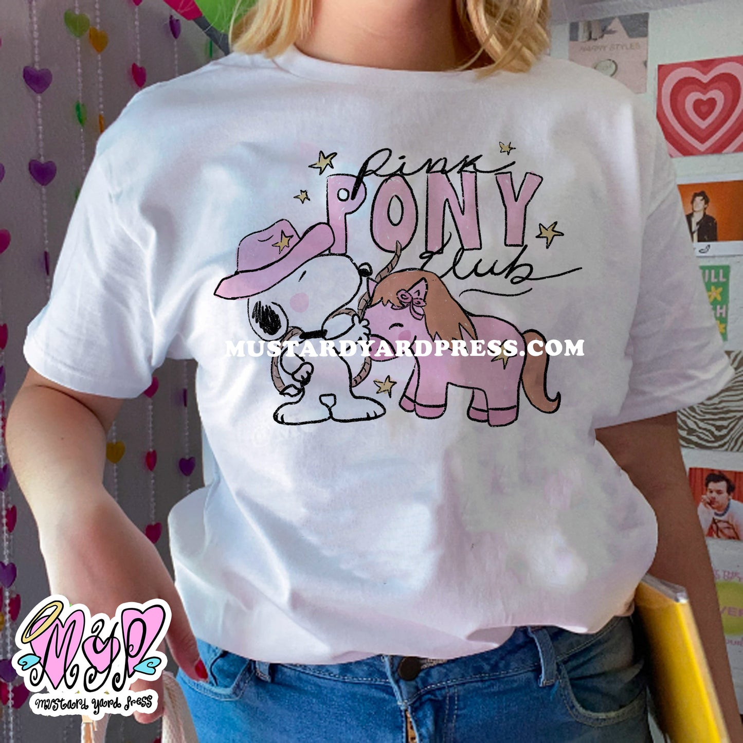 pony dog t-shirt