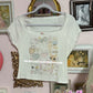 trinkets ribbed lace baby tee