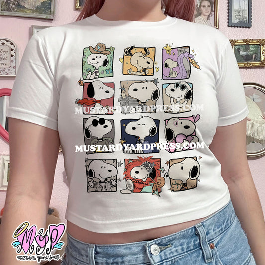 updated dog era baby tee