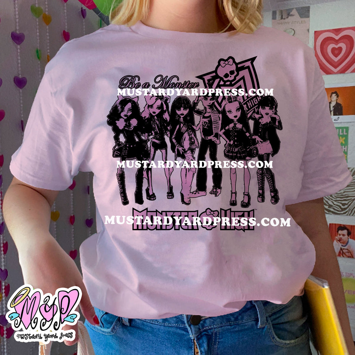 monster fashion besties t-shirt