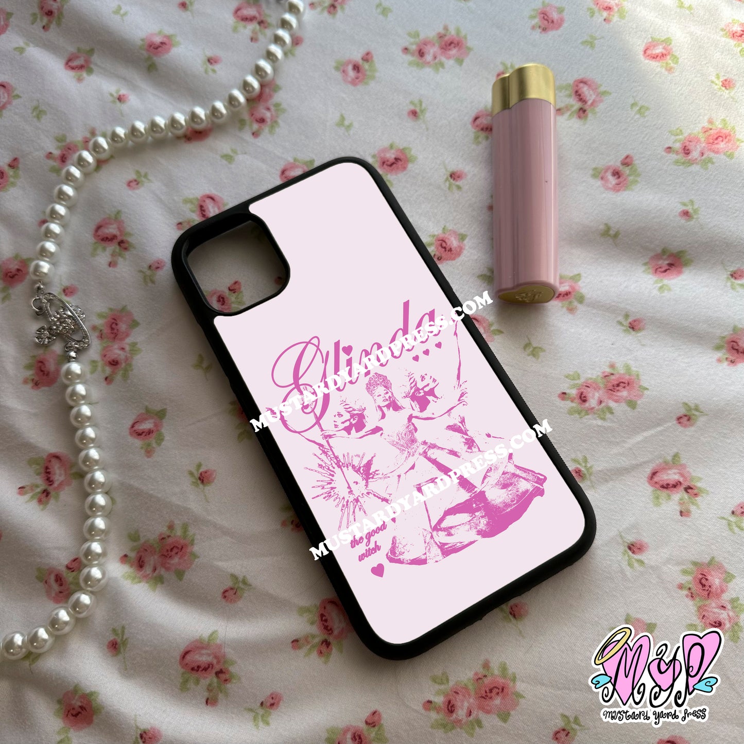 pink witch phone case