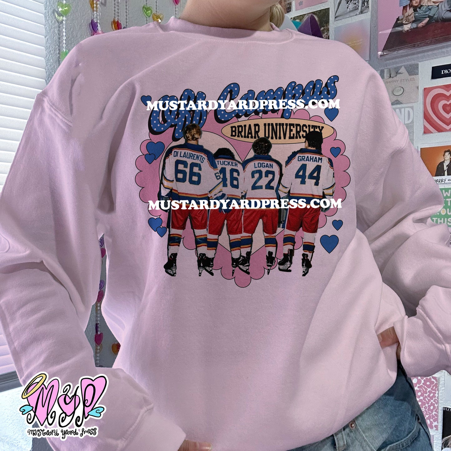 hockey boys crewneck