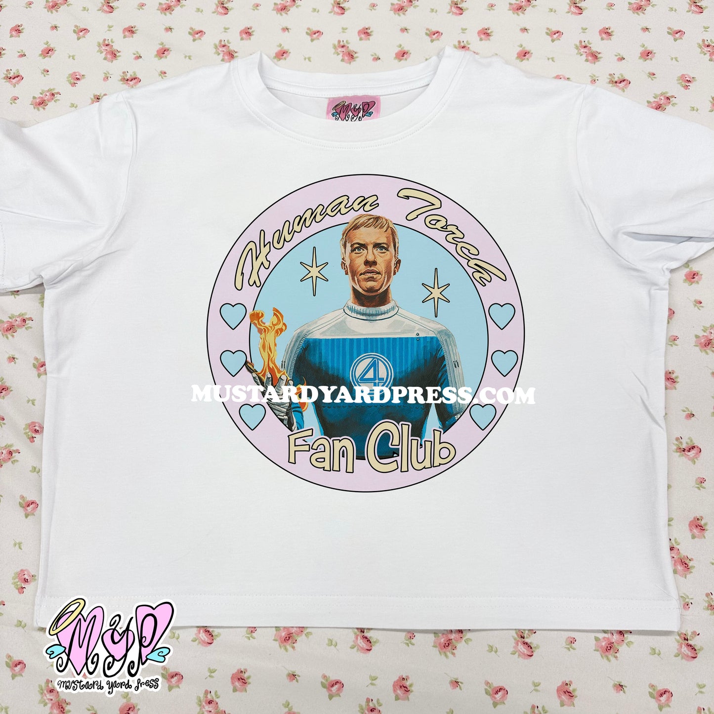johnny fan club baby tee