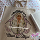 angel coquette tote bag