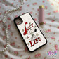 lust for life dog phone case