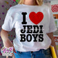 i love boys t-shirt