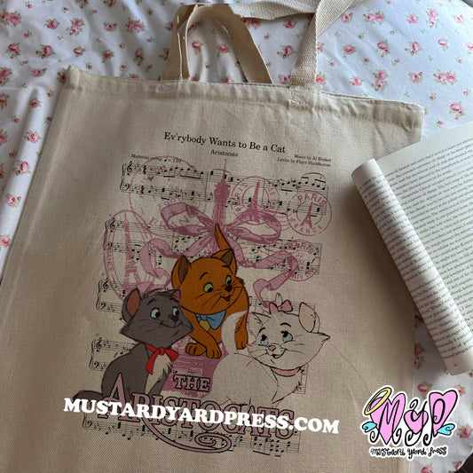 cats tote bag