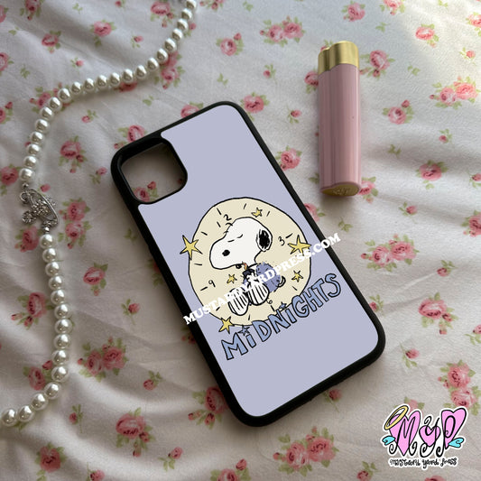 midnight dog phone case