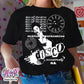 kiss disco clock collage t-shirt