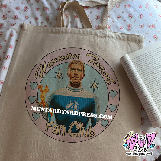 johnny fan club tote bag