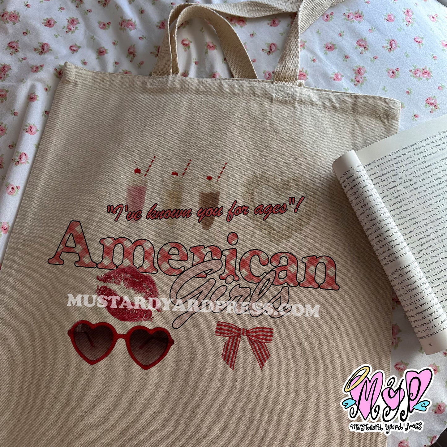 american girls tote bag