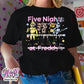 5 nights colors t-shirt