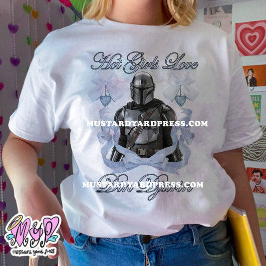 hot girls love din t-shirt
