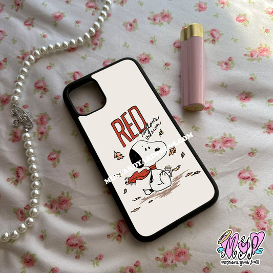 red dog phone case