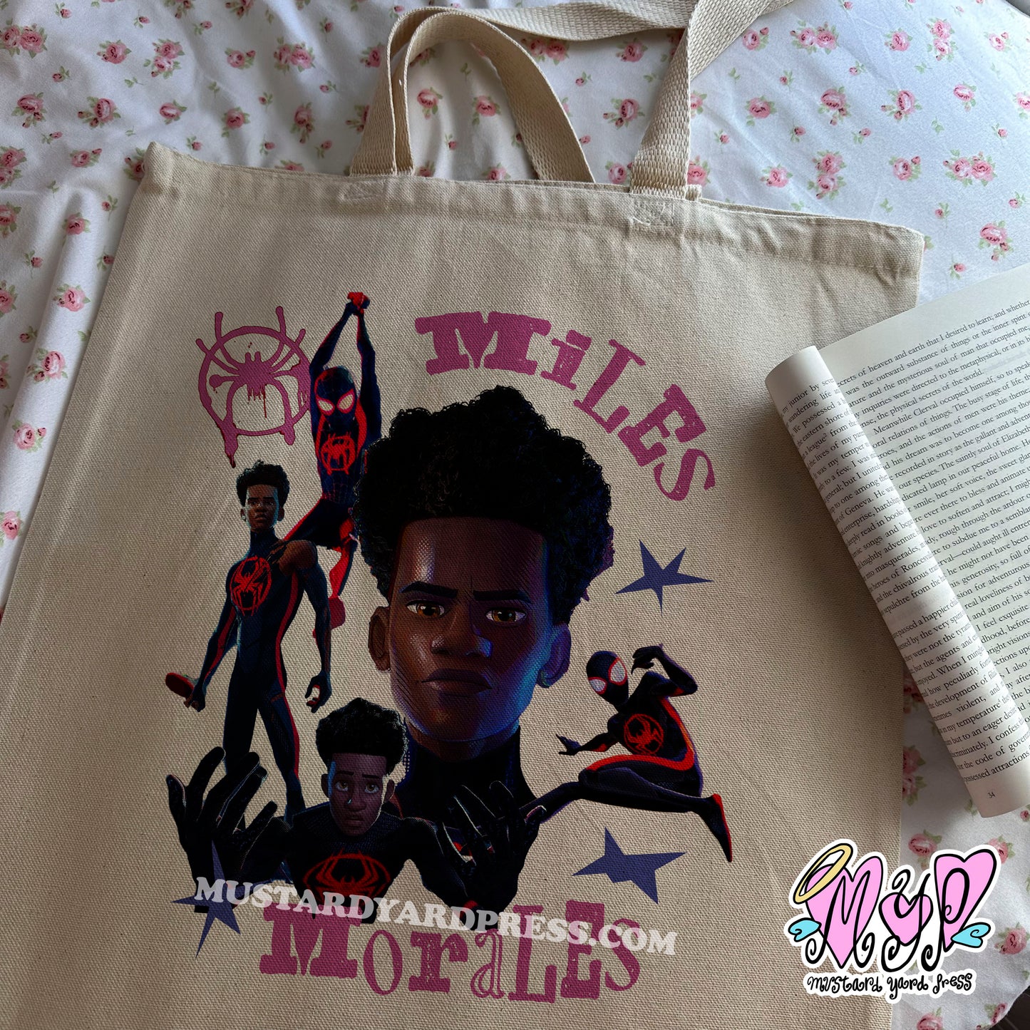 miles tote bag