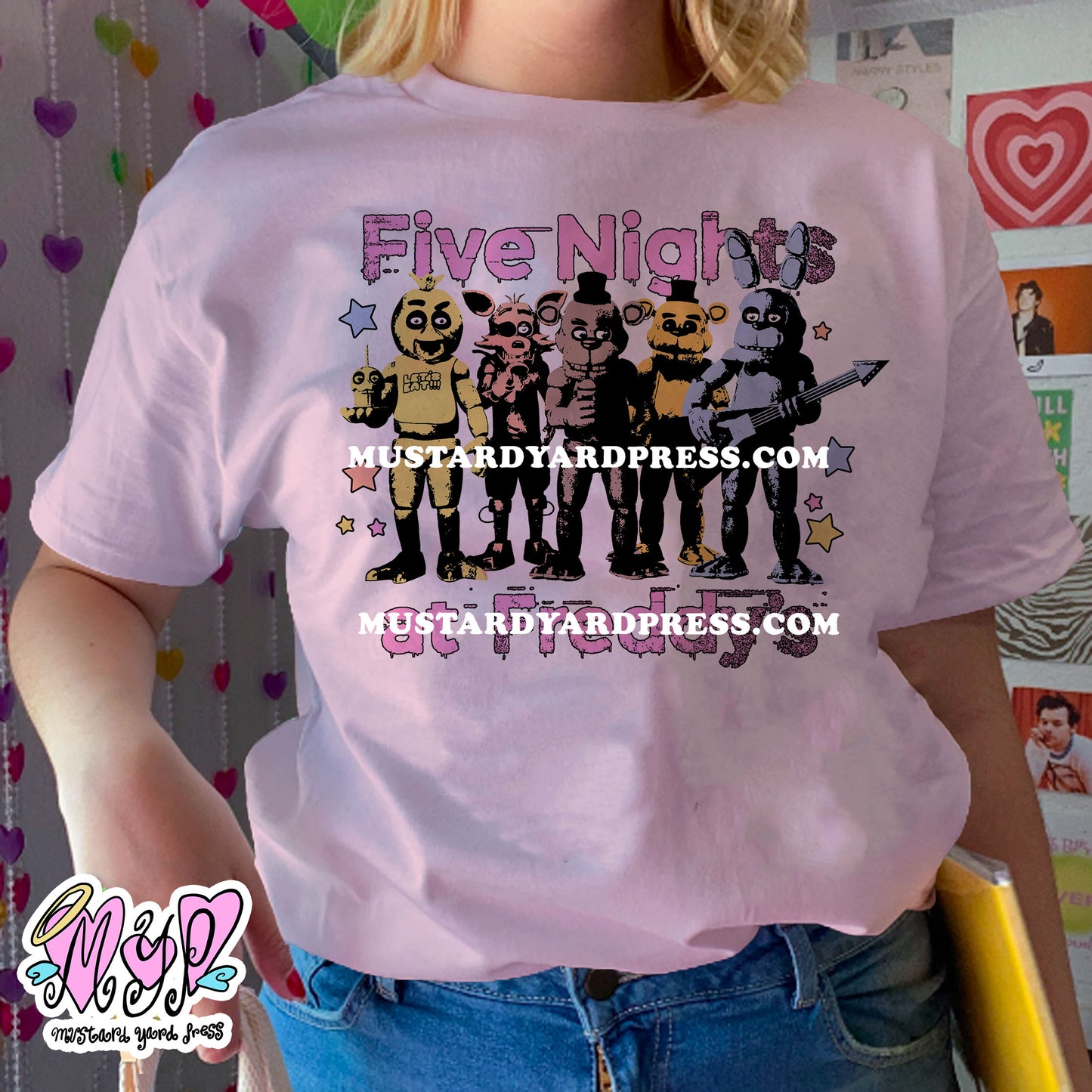 5 nights colors t-shirt
