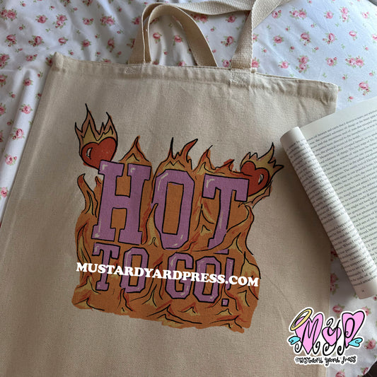 hot tote bag