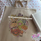 puppet besties tote bag