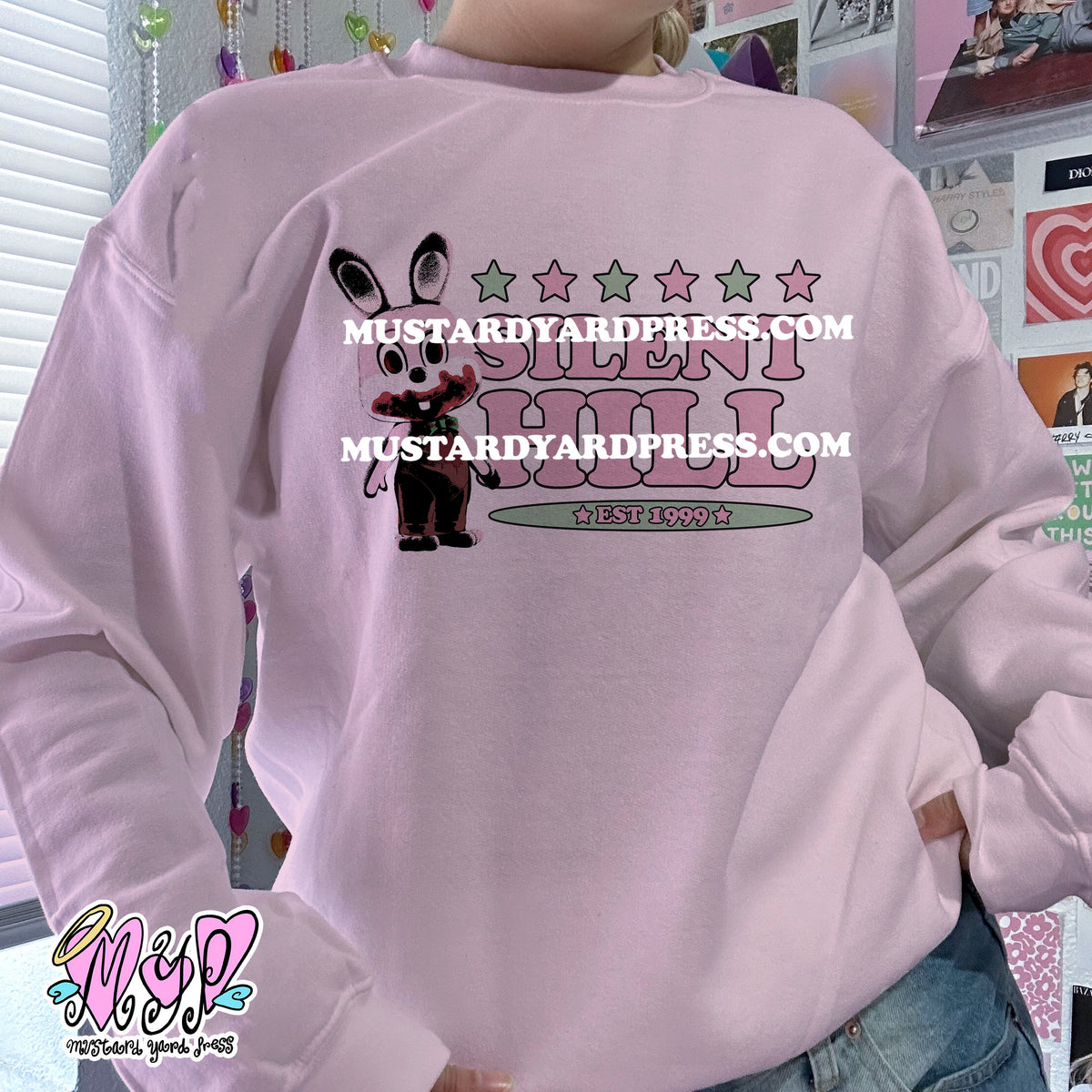 silent logo crewneck