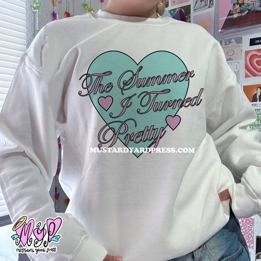 summer heart crewneck