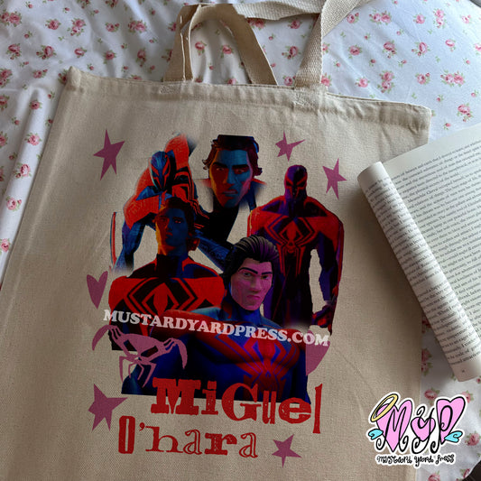 miguel tote bag