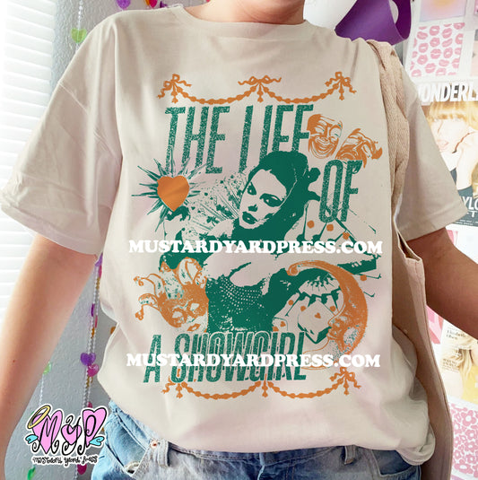 show life mint t-shirt