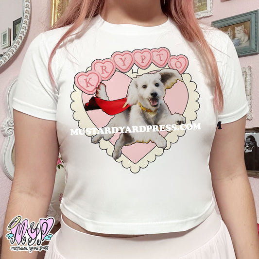 dog baby tee