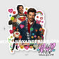 super collage mini sticker