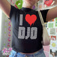 i love djo baby tee