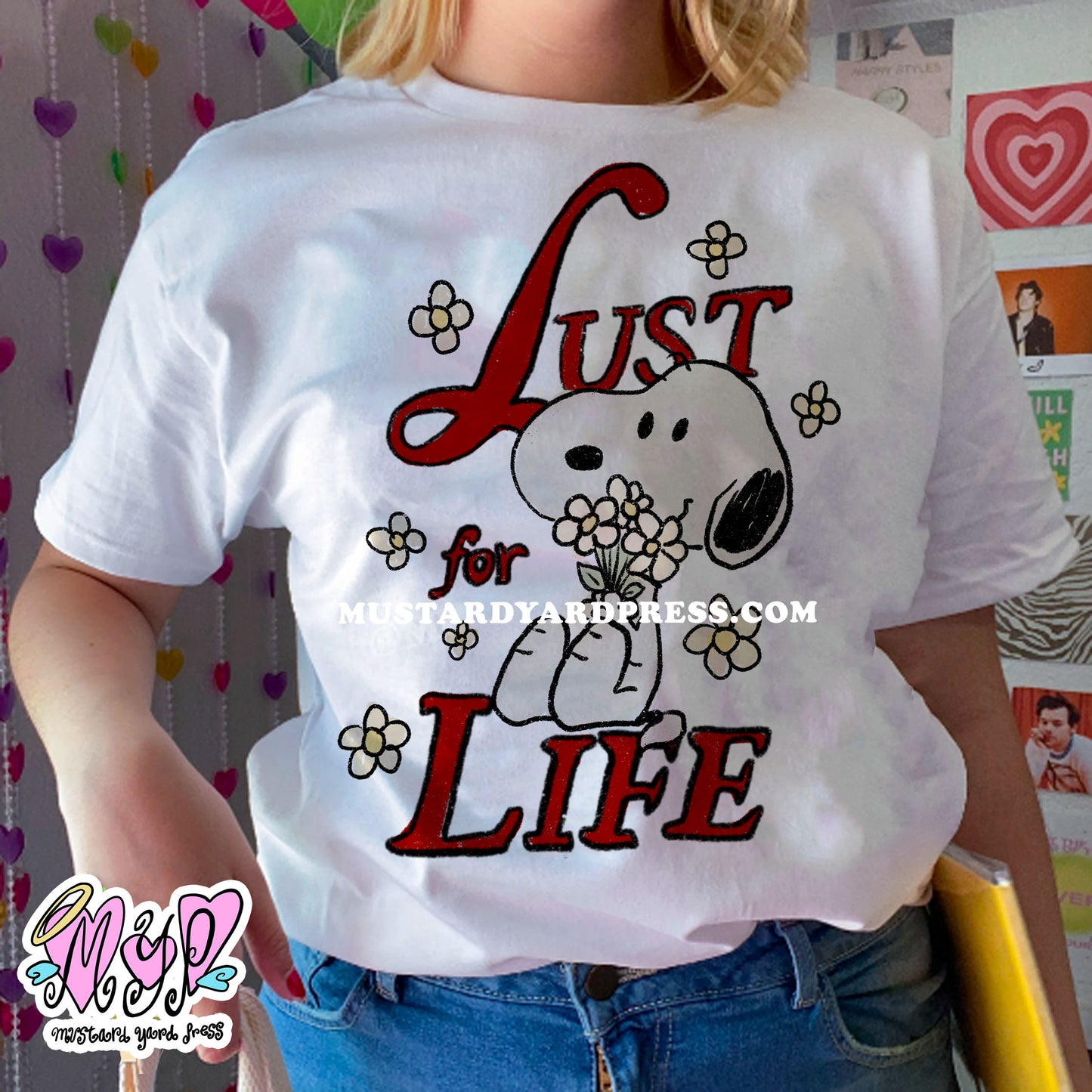 lust for life dog t-shirt
