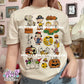 hallowen dog stickers t-shirt
