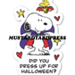 little freak halloween mini sticker