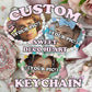 sweet deco custom keychain