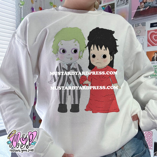 unusual kewpie crewneck