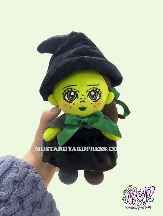 *PREORDER* green witch keychain plushie