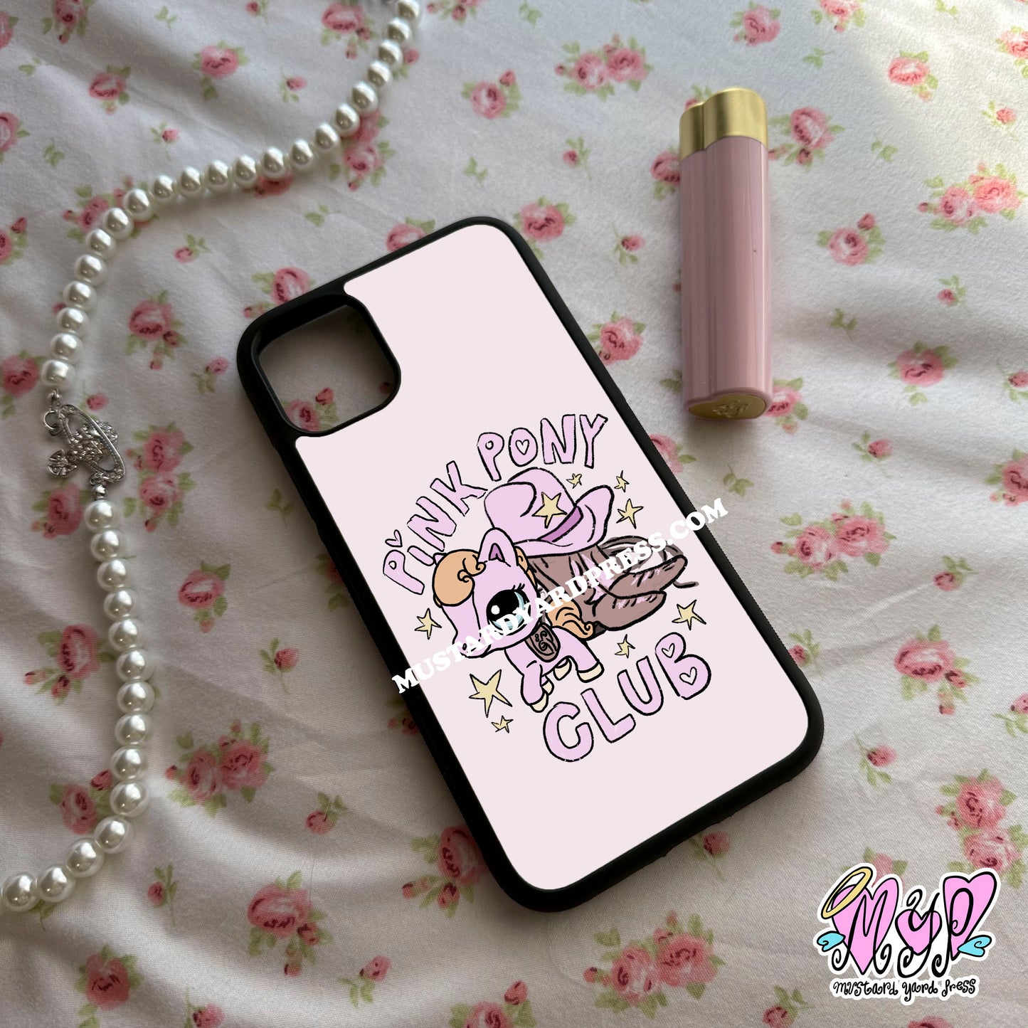 pink pony phone case