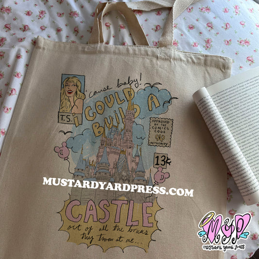 magic castle tote bag