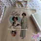 princess hearts tote bag