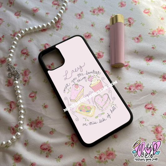 lacy phone case
