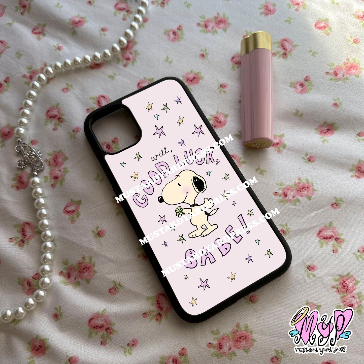 good luck dog phone case