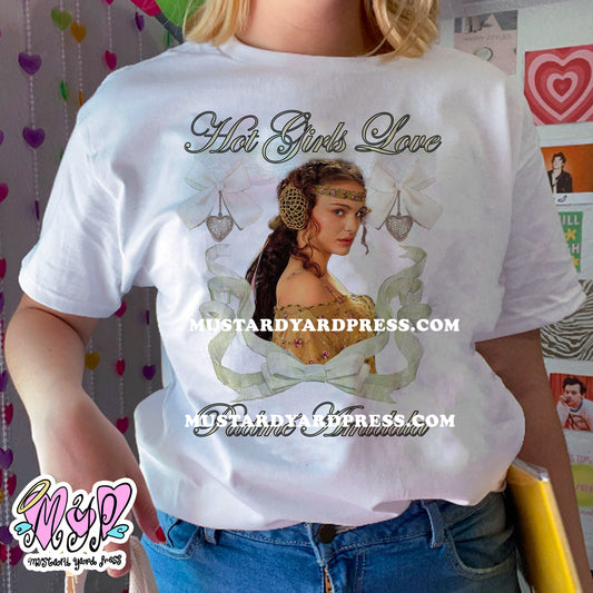 hot girls love queen t-shirt